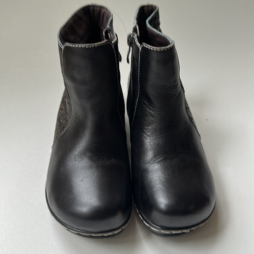 L’artiste Lene Boots Booties Black Size 36 EUR, 5.5 US - Picture 2 of 10